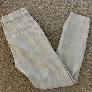 Plaid slacks